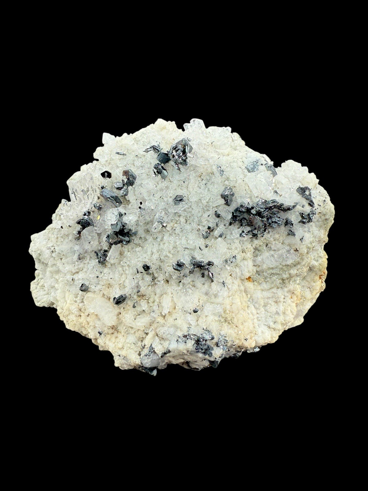 Hematite & Albite & Quartz Xls : St. Christophe En-Oisans . Isere , France 🇫🇷