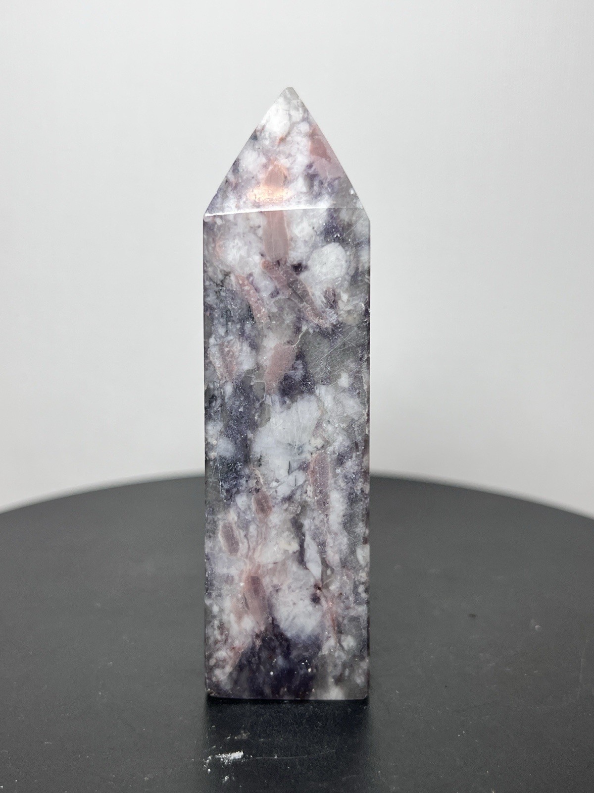 Lepidolite, Kunzite, Smokey Quartz 2 Piece Set – See pics/video & description