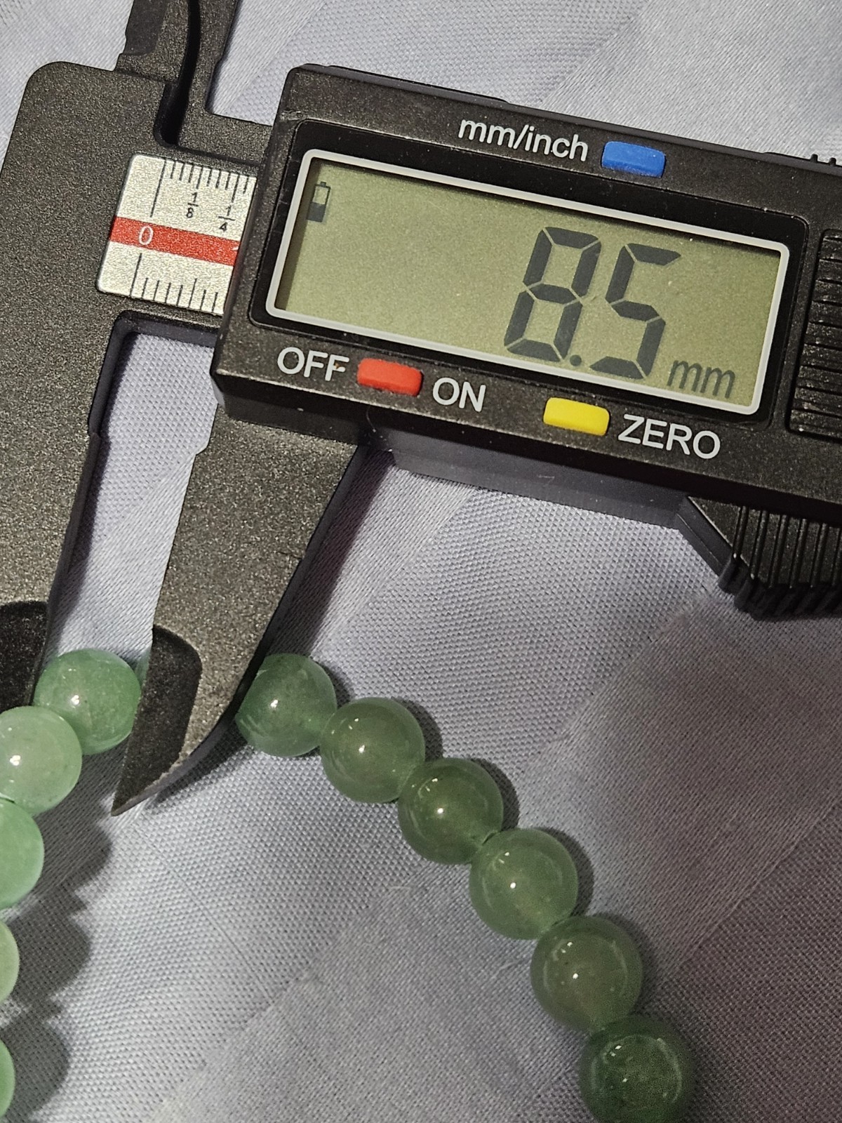3 Crystal Bracelets Lepidolite, Green Aventurine, Rainbow Fluorite