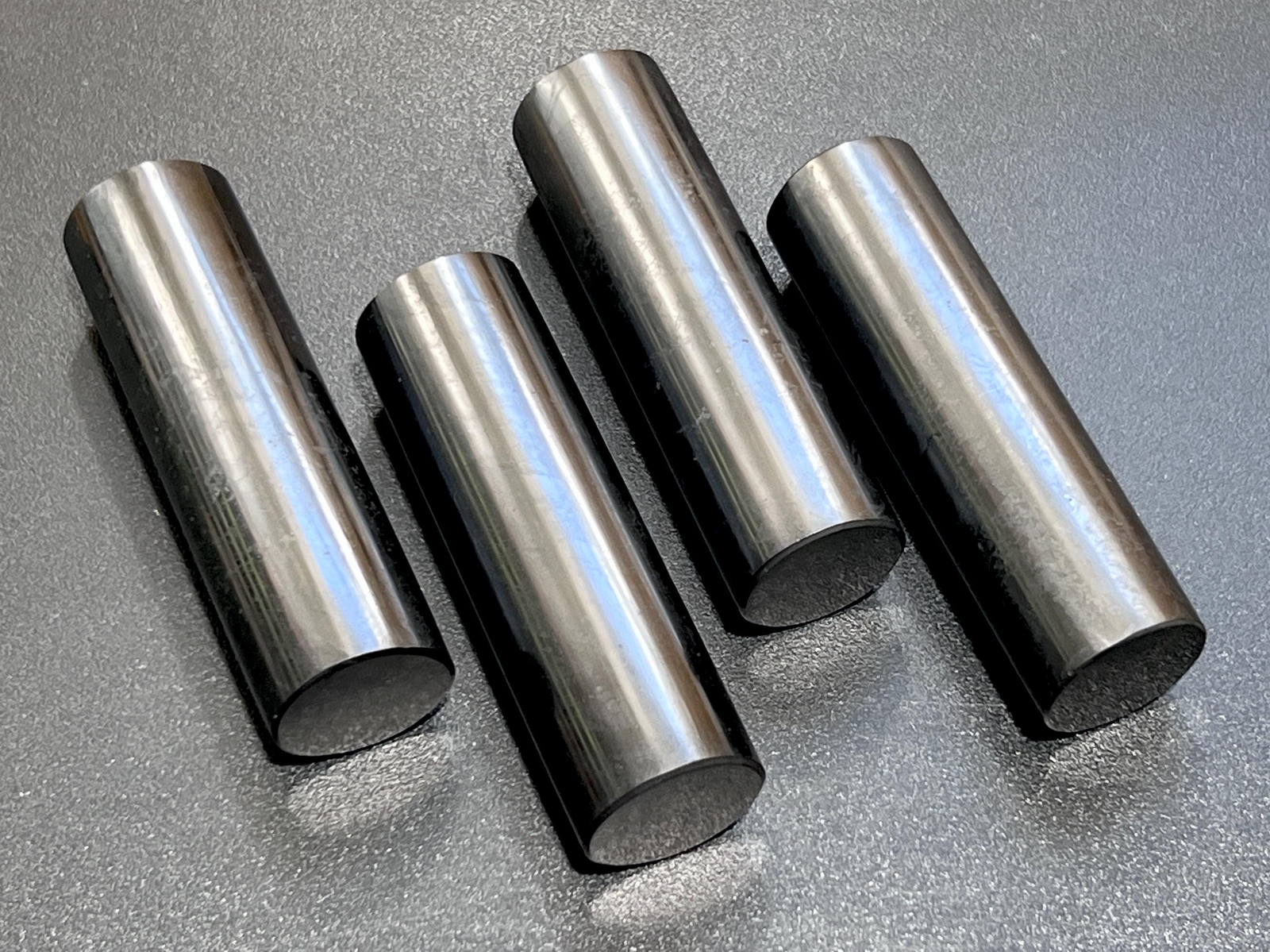 Black Shungite Cylinder Harmonizer Rod (4 Inches) Gemstone Decor Supply