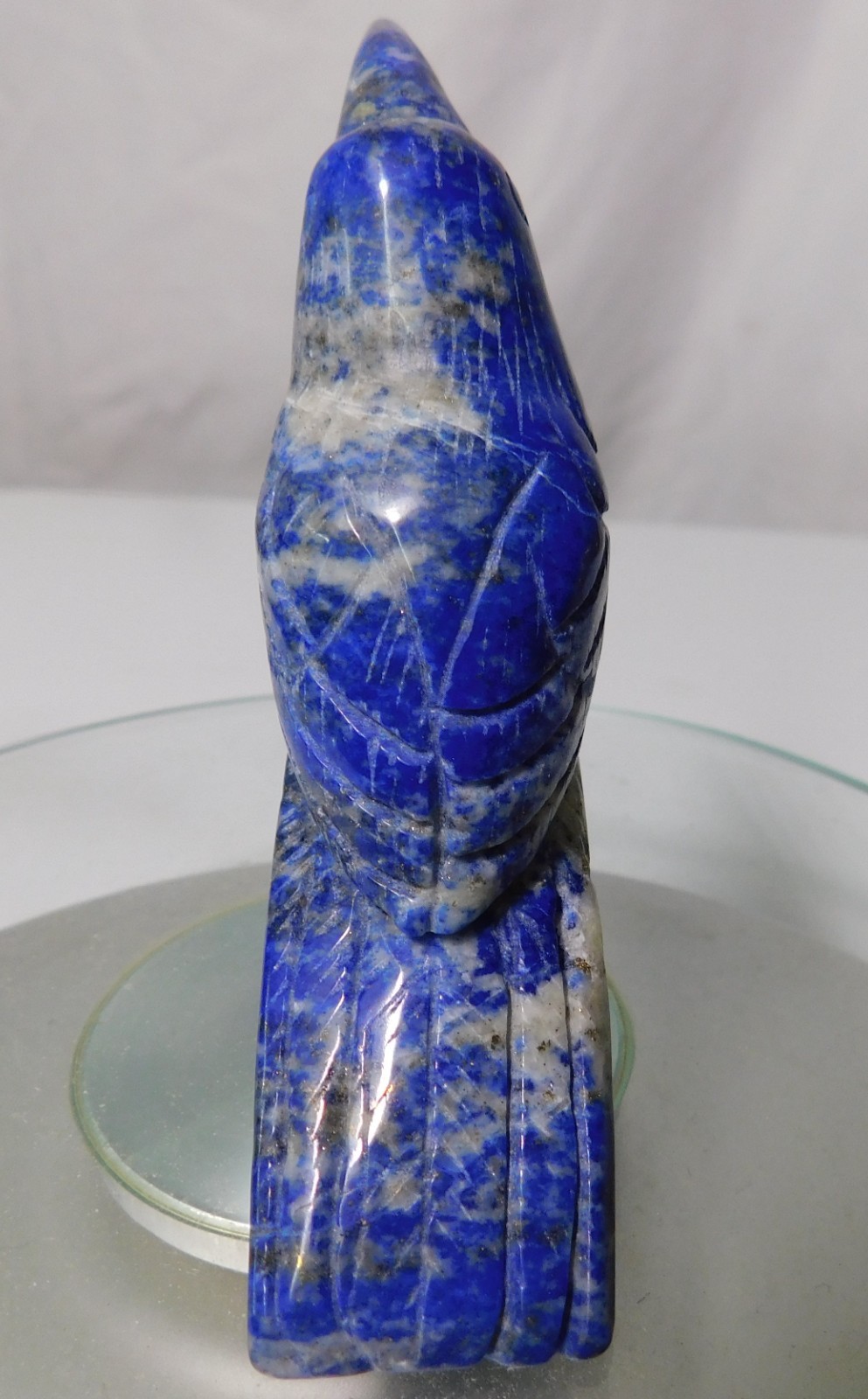 1pc Natural lapis lazuli bird raven Crystal animal carving Healing Home decor