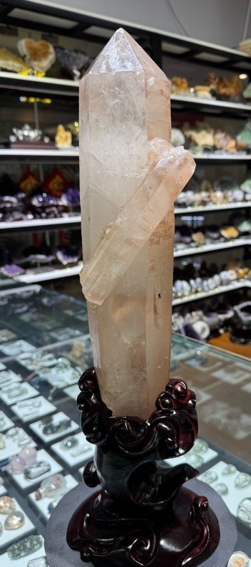 AAA Collector-Grade Natural Clear Quartz Obelisk Tower reiki healing 8.2LB