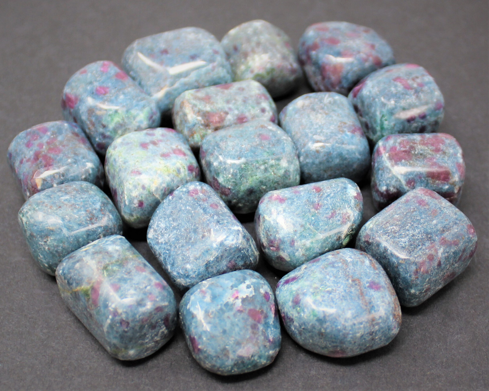 Ruby Kyanite Tumbled Stones: Choose How Many Pieces (Crystal Healing)