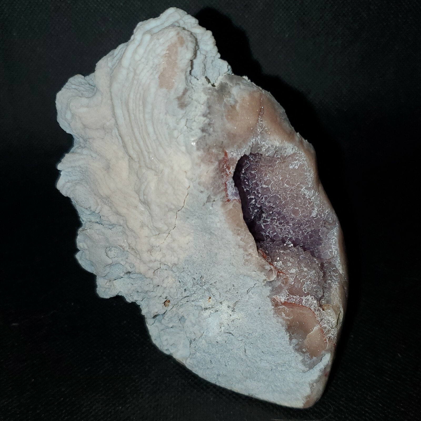 Pink Amethyst Specimen 4.3in x 1.96in x 3.25in, 500g