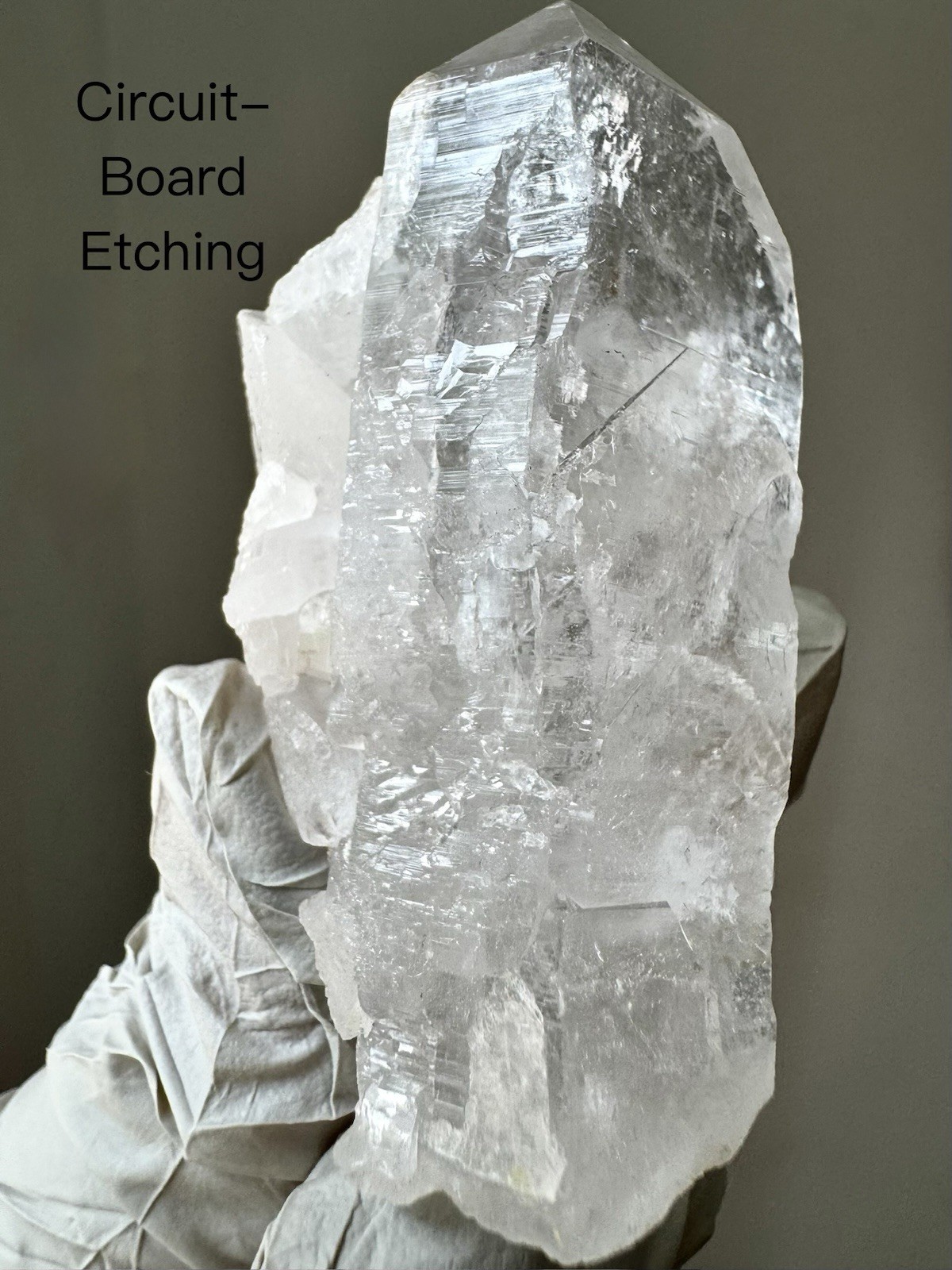 “Frosted Silver Nest” Hashupi Himalayan Quartz Druzy Recrystallized Crystal