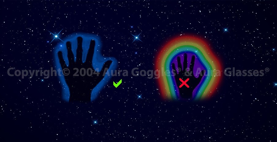 OFFICIAL DICYANIN AURA GLASSES hunting ghost tool detector emf ghosts paranormal