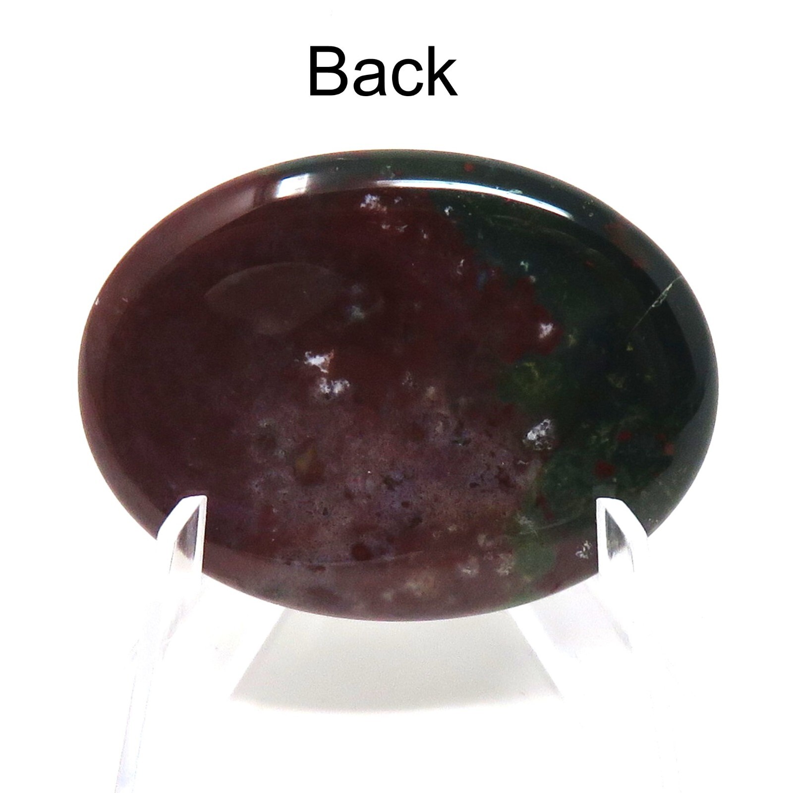 Indian Agate Worry Stone #202- 40mmX30mm or 1.5″x 1″ – 6mm Thick – Pocket Stone