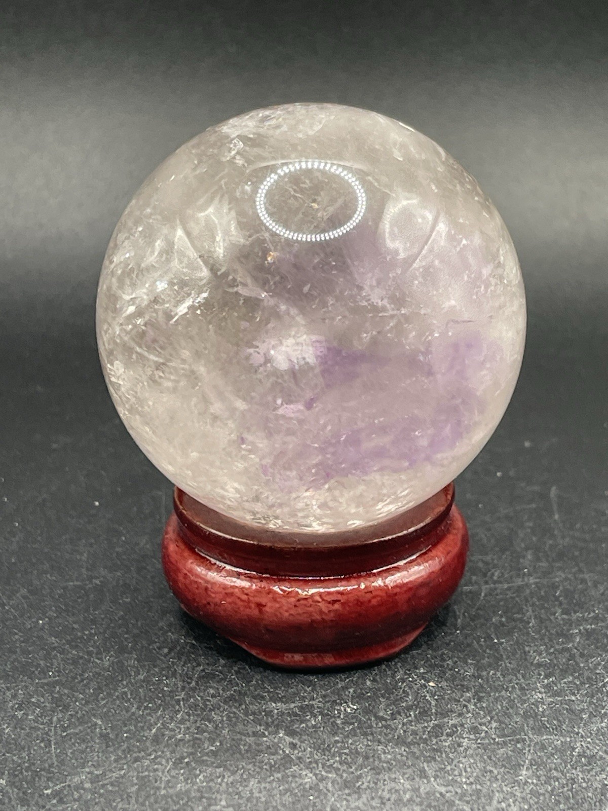 Amethyst Spirit Quartz Sphere 137g