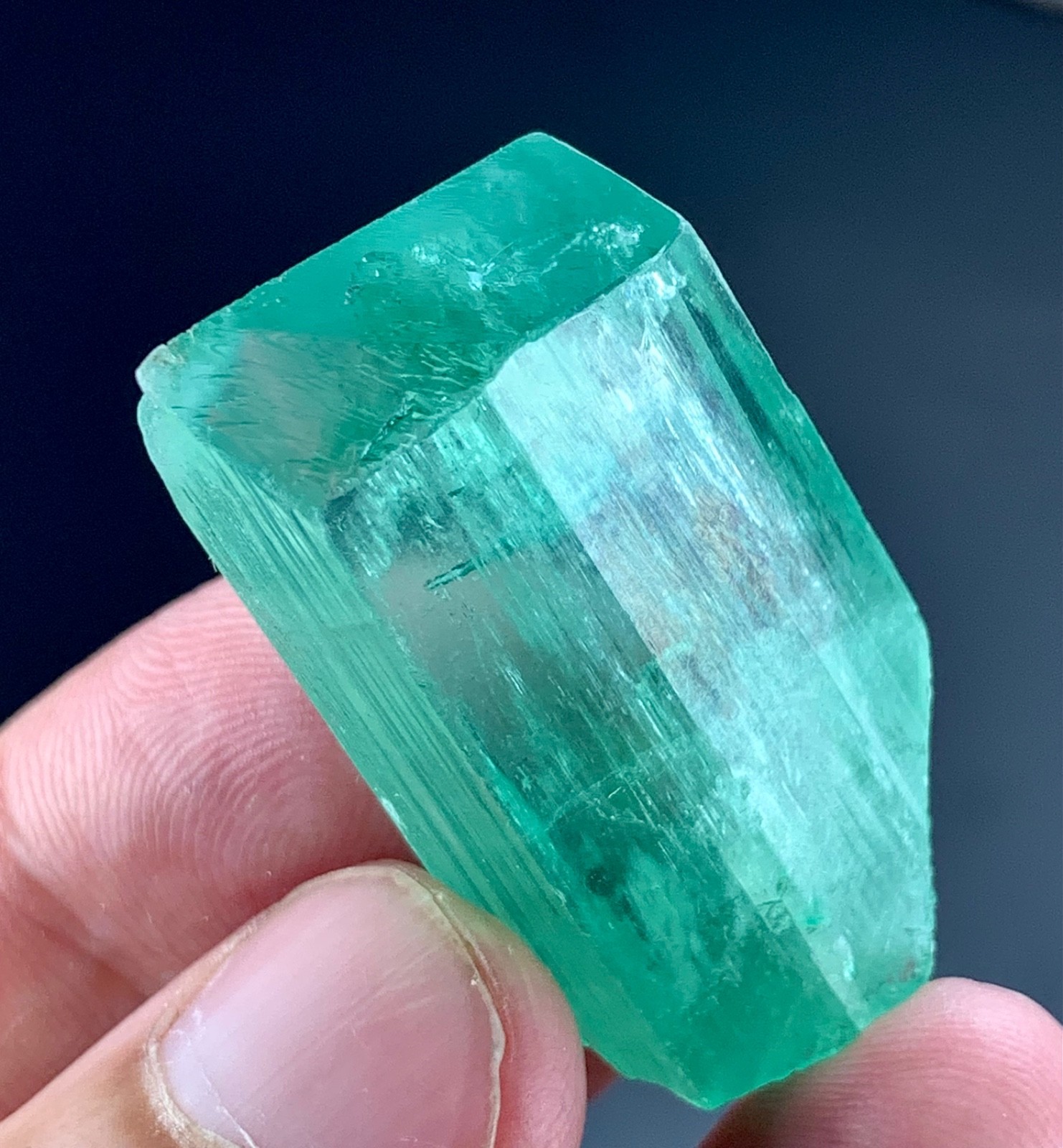 320 Carat Green kunzite Crystal specimen From Afghanistan