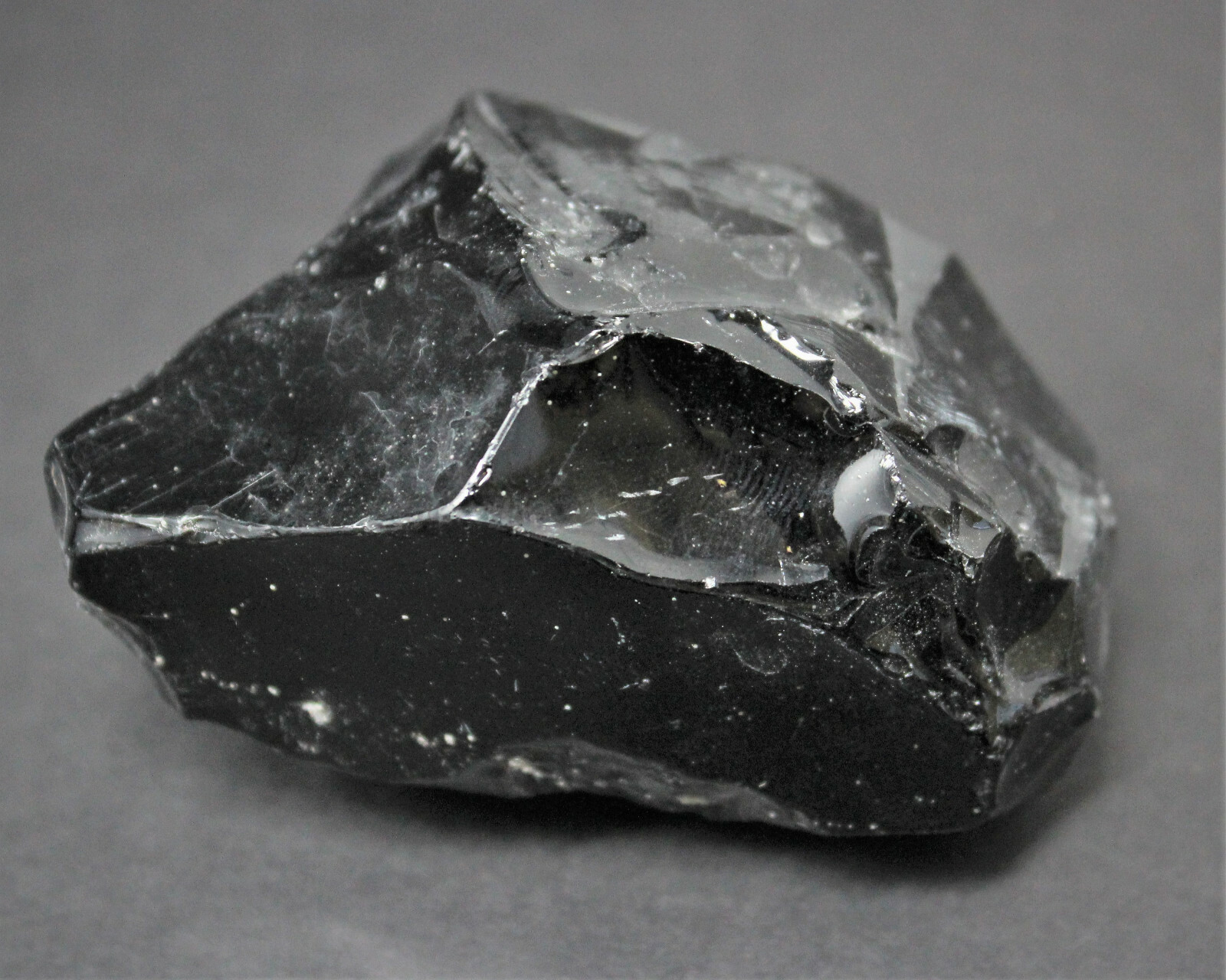 LARGE Rough Black Obsidian Crystals, 2″-3″, Raw Natural Glassy Specimens