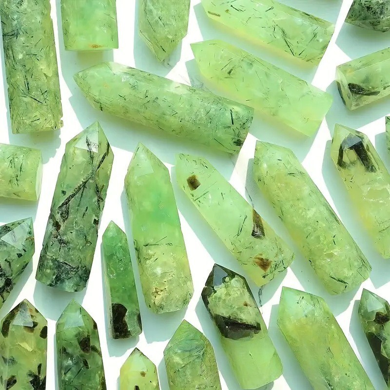 1000g Natural grape stone column Quartz Crystal wand point oblisk Reiki healing