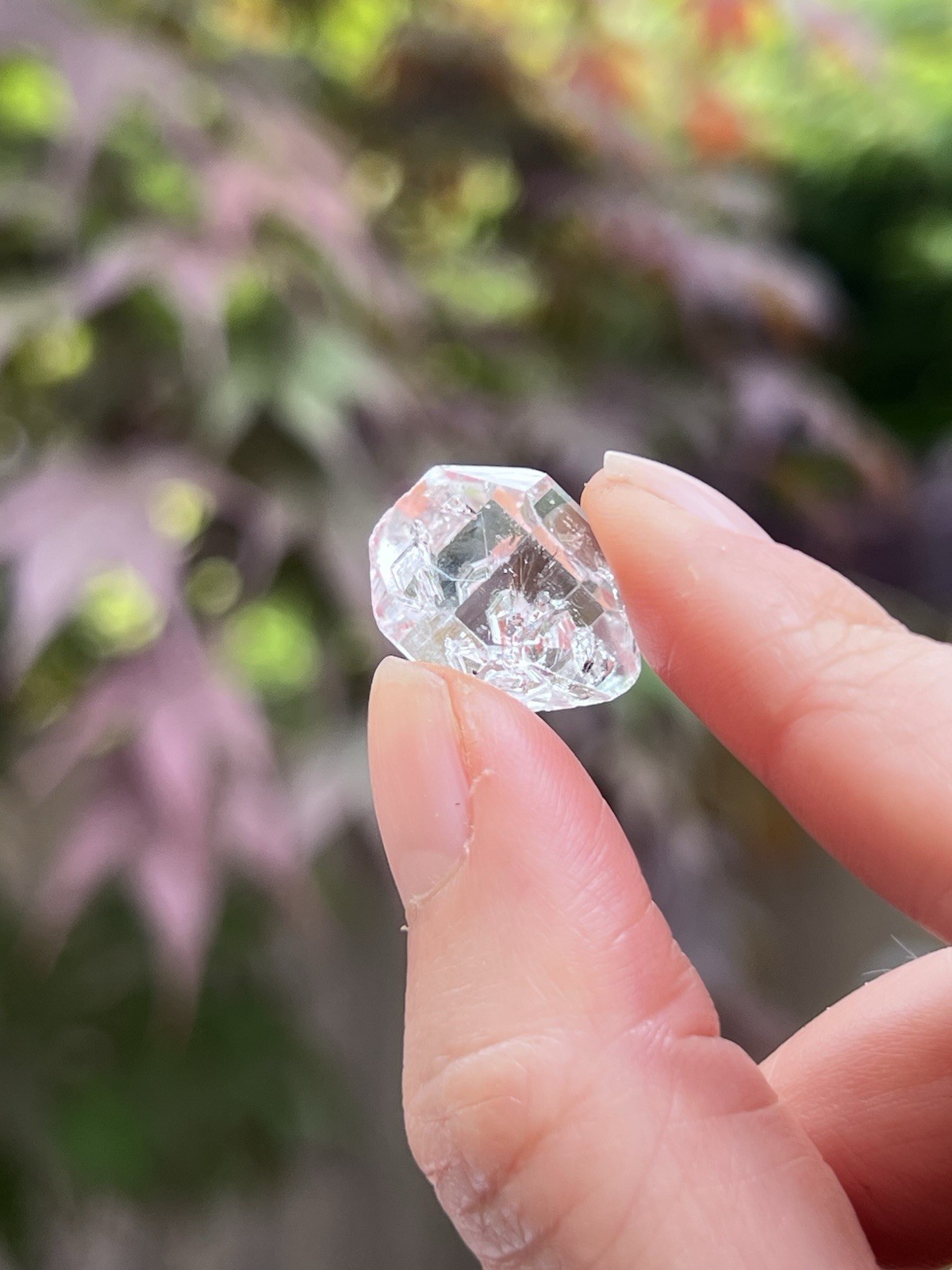 Herkimer Diamond Double Water Clear AAA+ Healing All Chakras 132 17.9 Carats