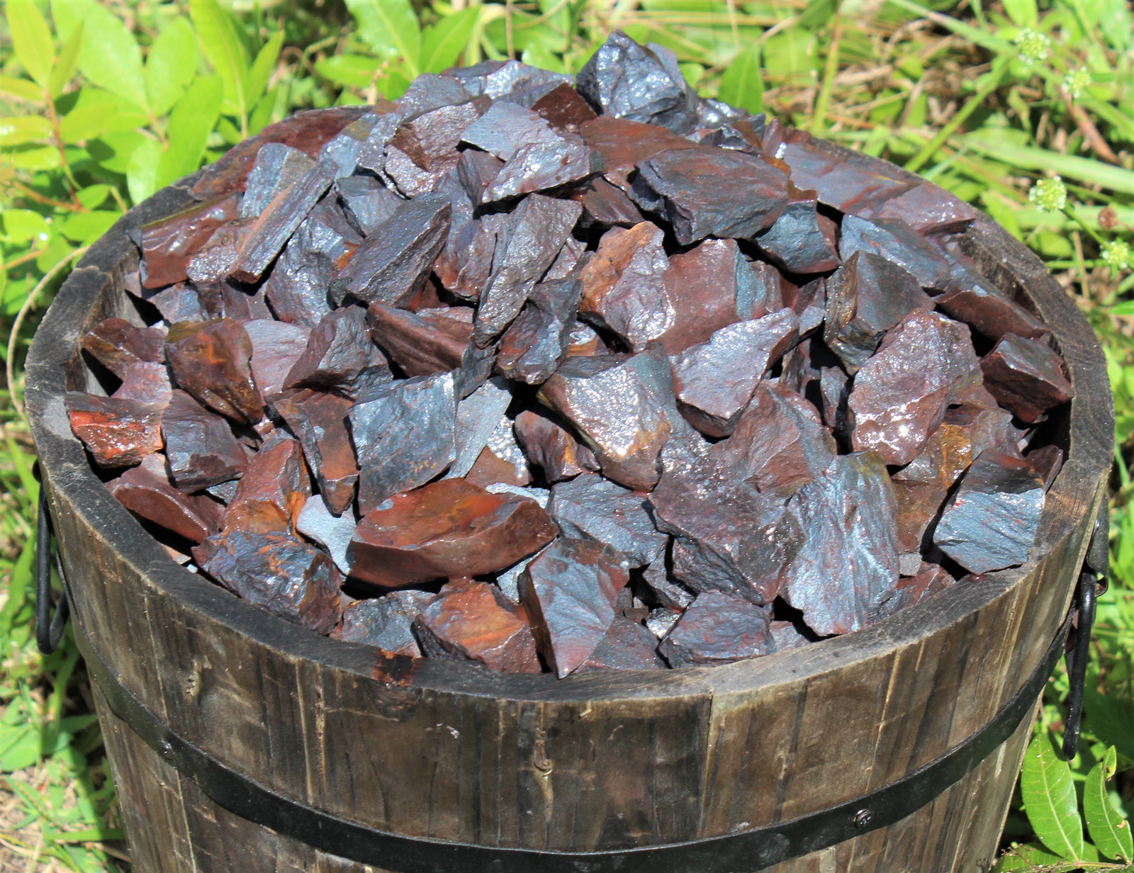 500 Carat Lot Natural Rough Hematite Crystals (Raw Rock Mineral, 100 Grams)
