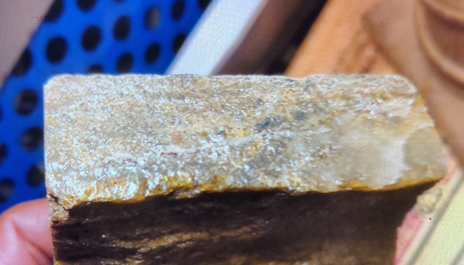 Hongshan Culture Meteorite Crystal 2.6 Rough Stone Cobblestone Diamond Specimen
