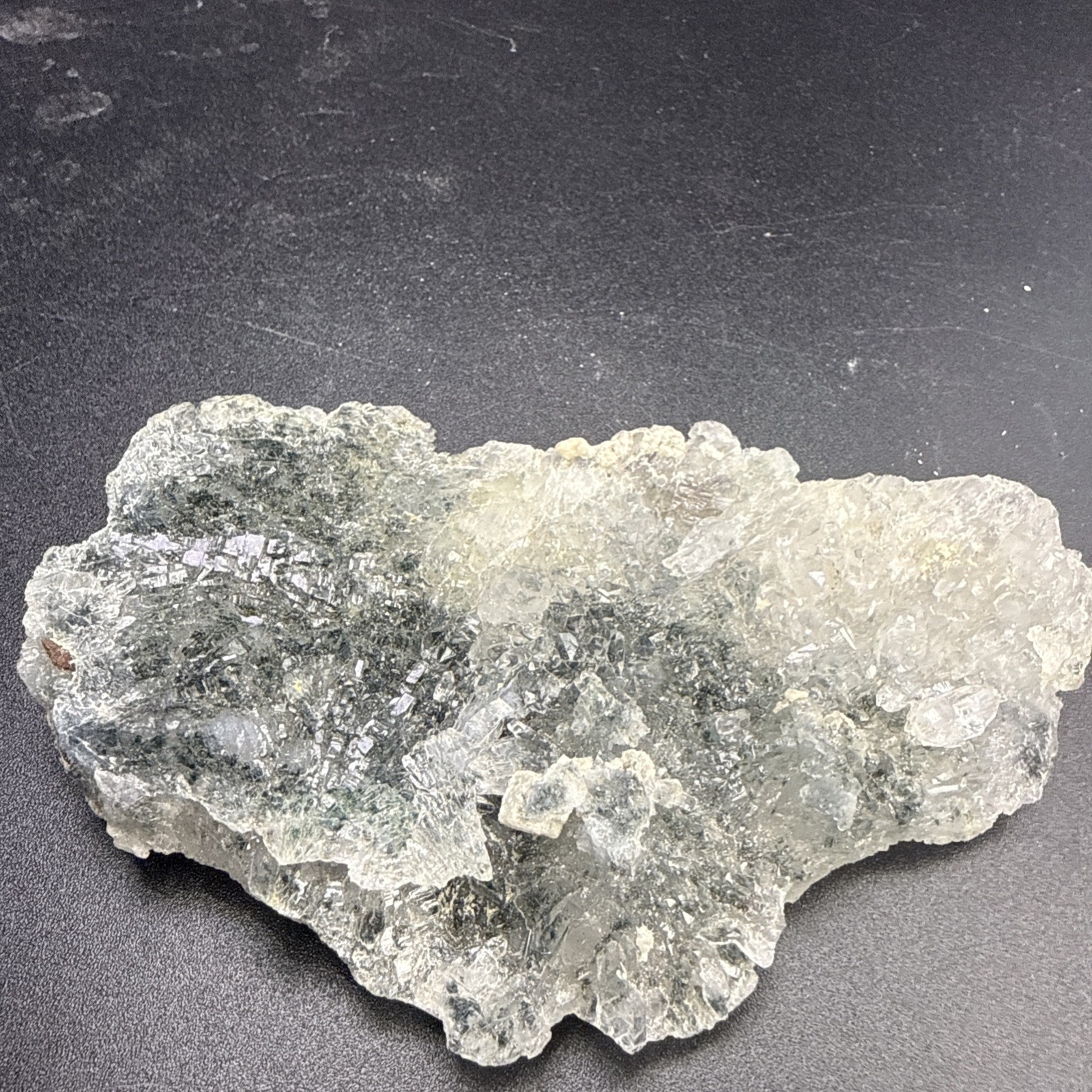 A++Natural Green & Blue Brazilian Flower Zeolite 2 Sided ! Crystals, Minerals!