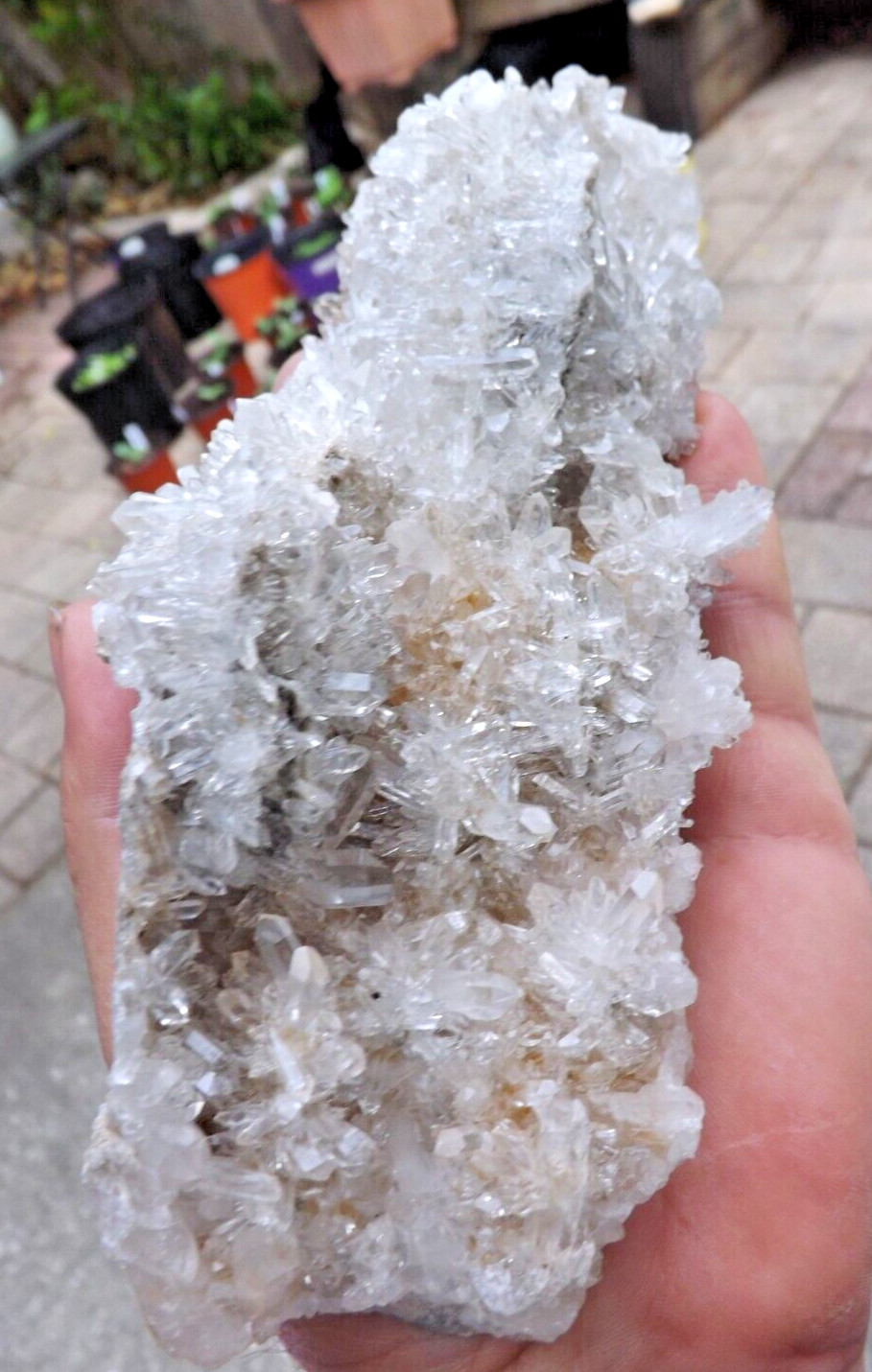 Ellenville needle quartz crystal matrix 640g 8″x3-1/2″x2-1/2″ Museum piece