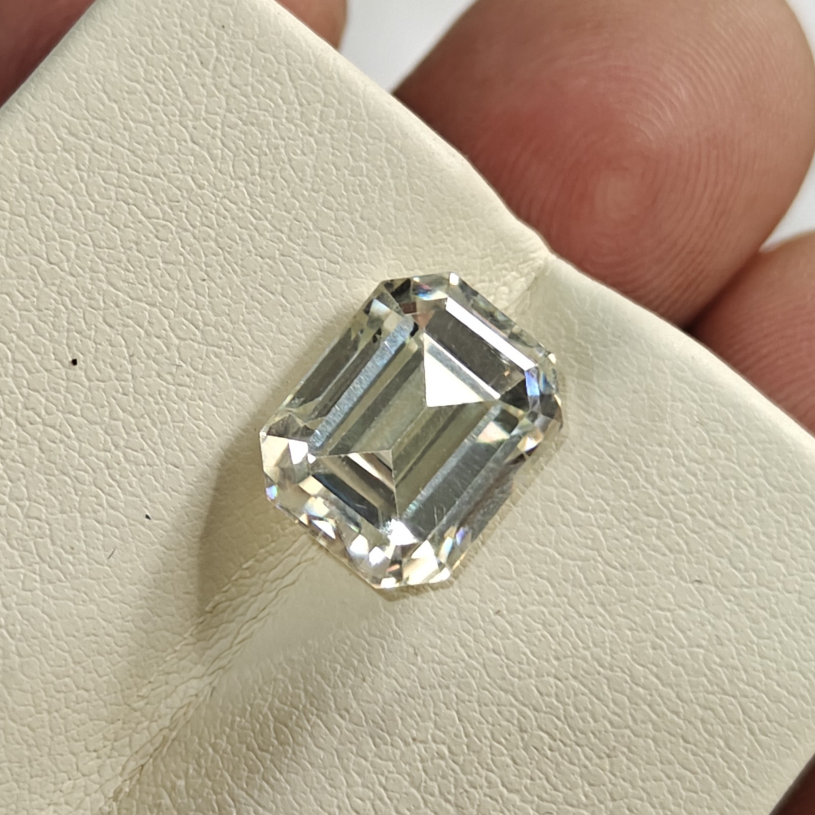 Moissanite Octagon Cut