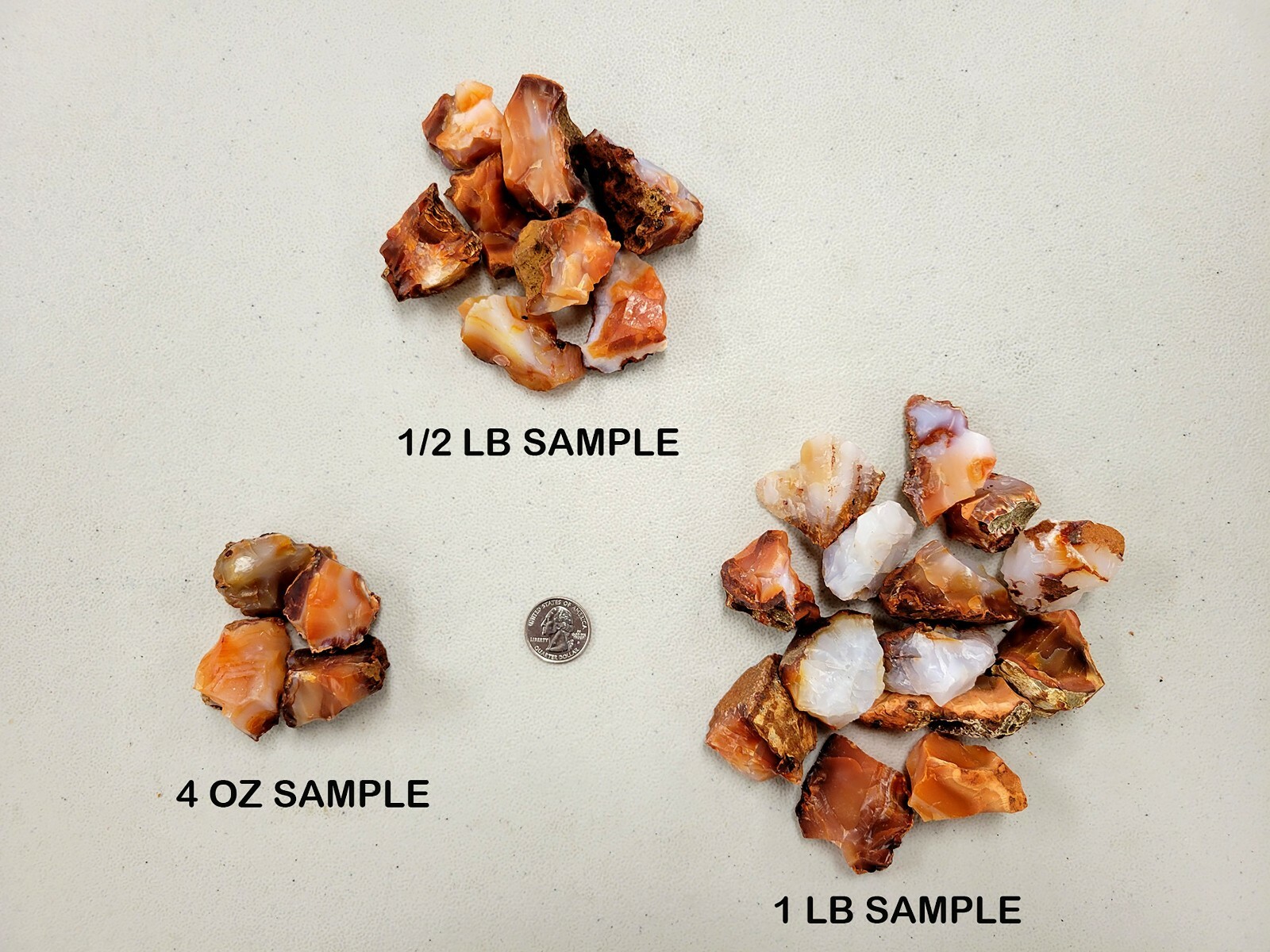 Raw Carnelian Crystals Madagascar, Bulk Rough Stones for Tumbling & Healing