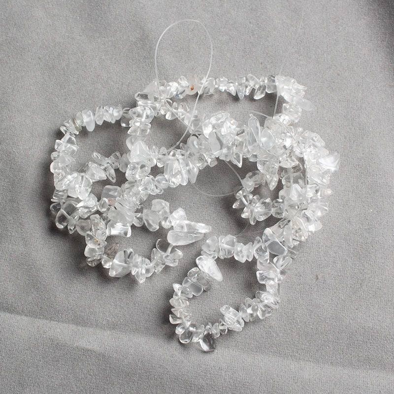 Clear Quartz Crystals Irregular Beads Can Diy Healing Overall length: 80mm