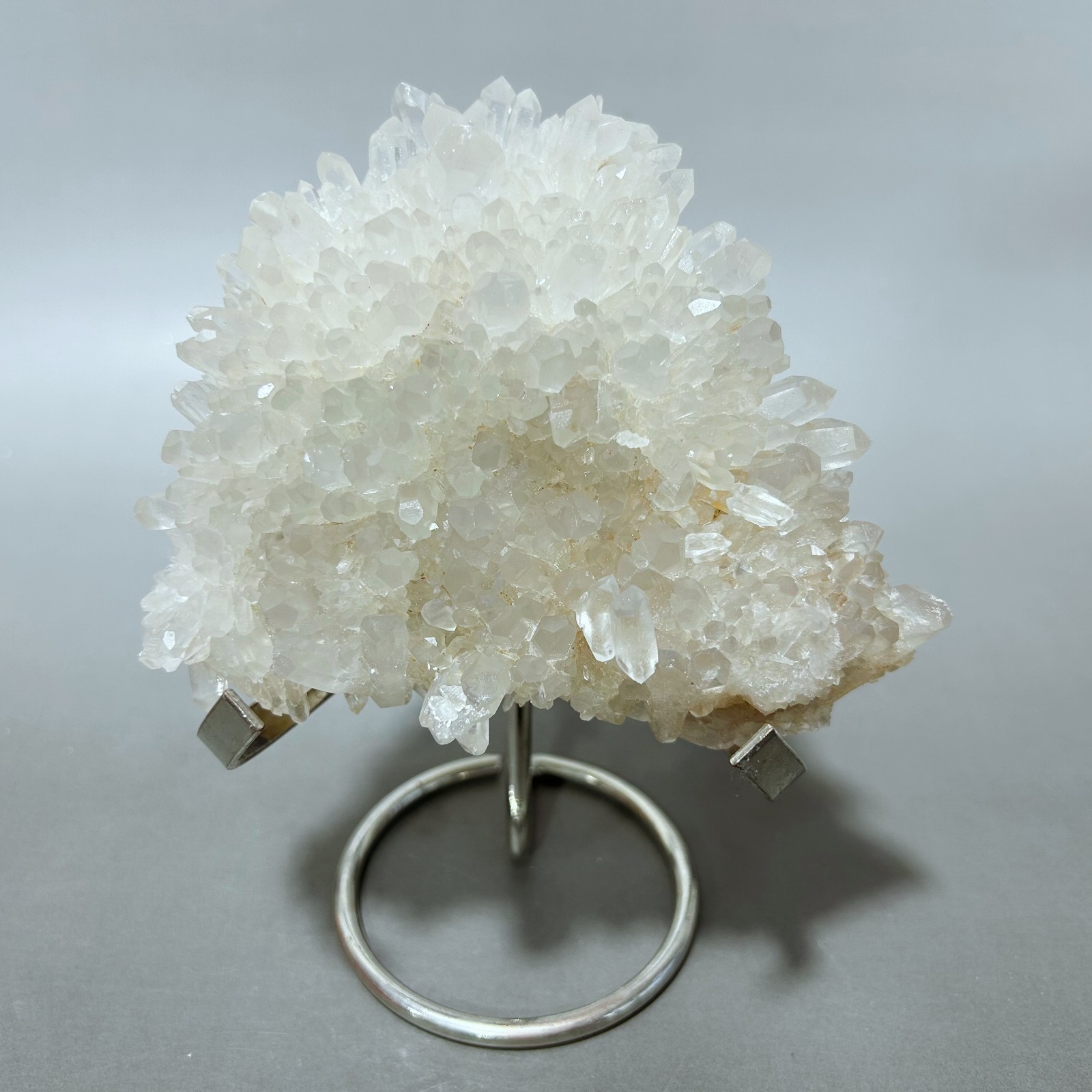 ALL 1.3LB Natural Clear Quartz Cluster Crystal Mineral Point Healing Stand C2902