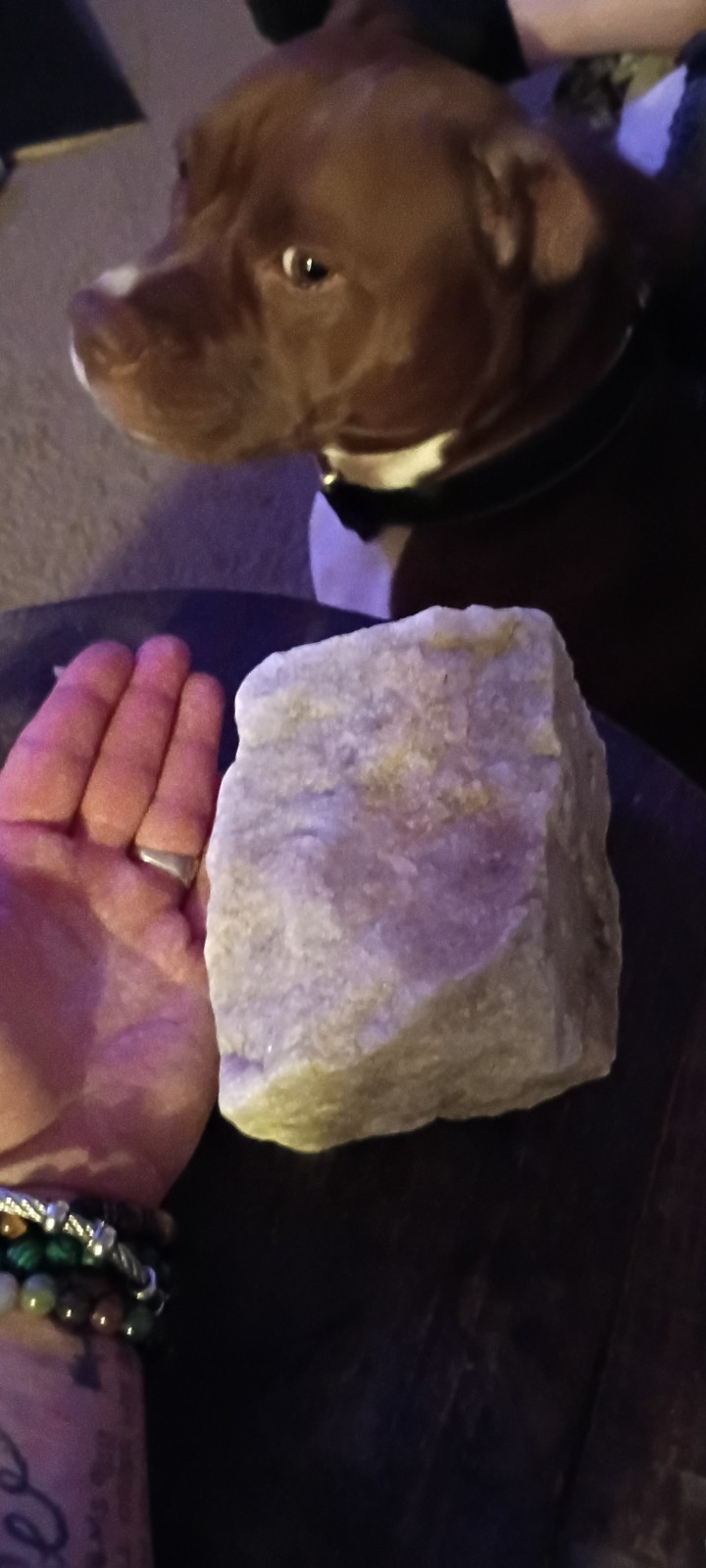 Huge pink Milky quartz 5lbs Bigger Than Hand 6in lake Superior