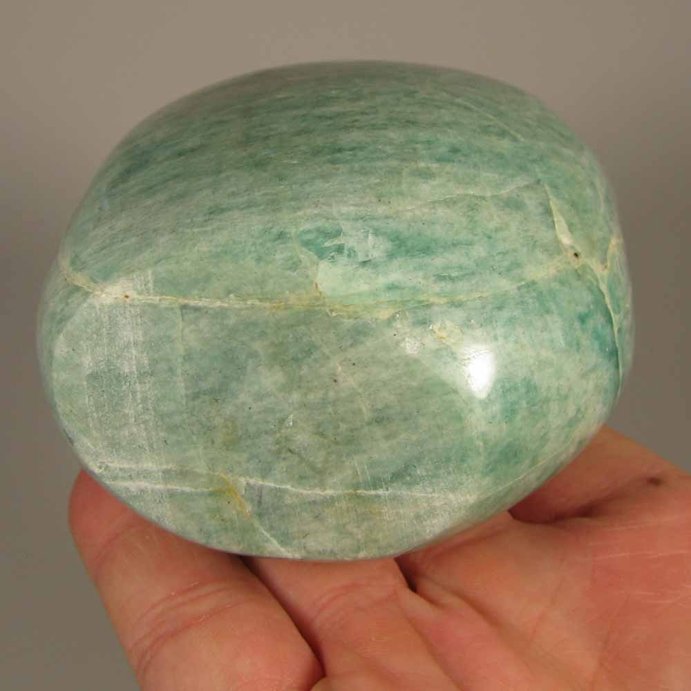 4″ AMAZONITE Polished Gemstone Freeform Standup – Madagascar – 1.5 lbs.