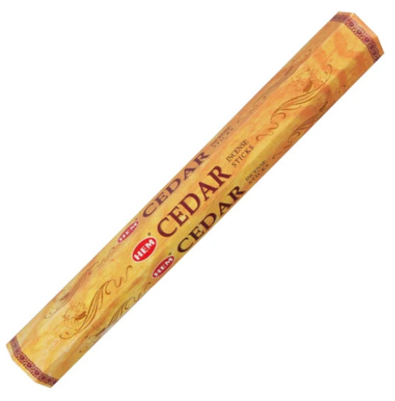 Hem Hexagonal Pack Incense 20 gr – Cedar