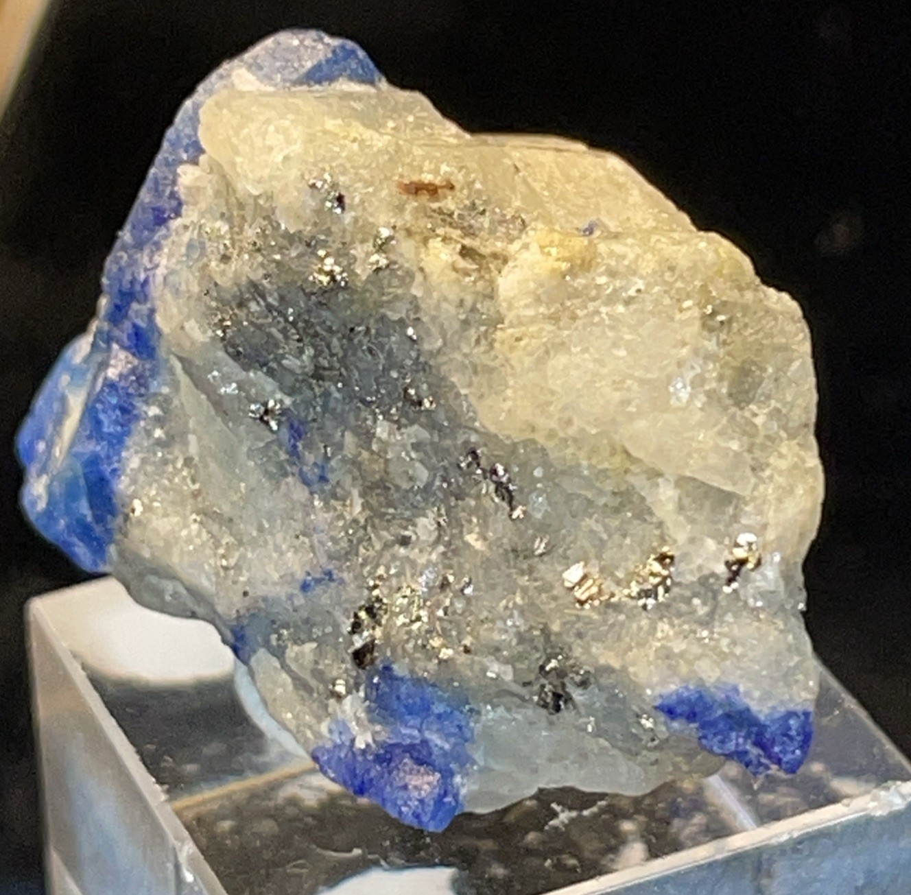 BEAUTIFULLY TERMINATED AFGHANITE W/ PYRITE ON MICA KOKSHAW VALLEY,AFGHANISTAN