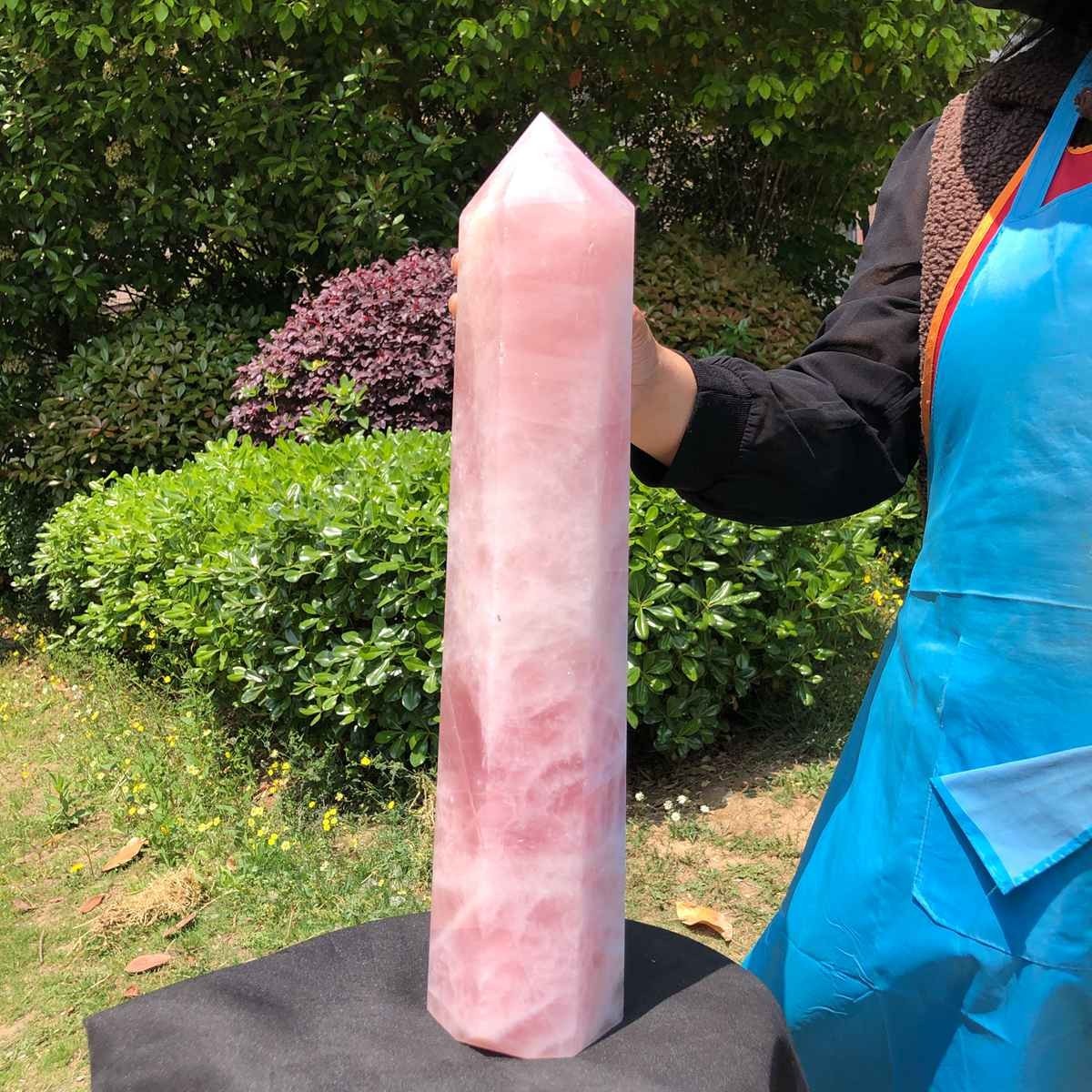 14.52LB Natural Powder Crystal Pillars Mineral Specimens Obelisk Healing 5051
