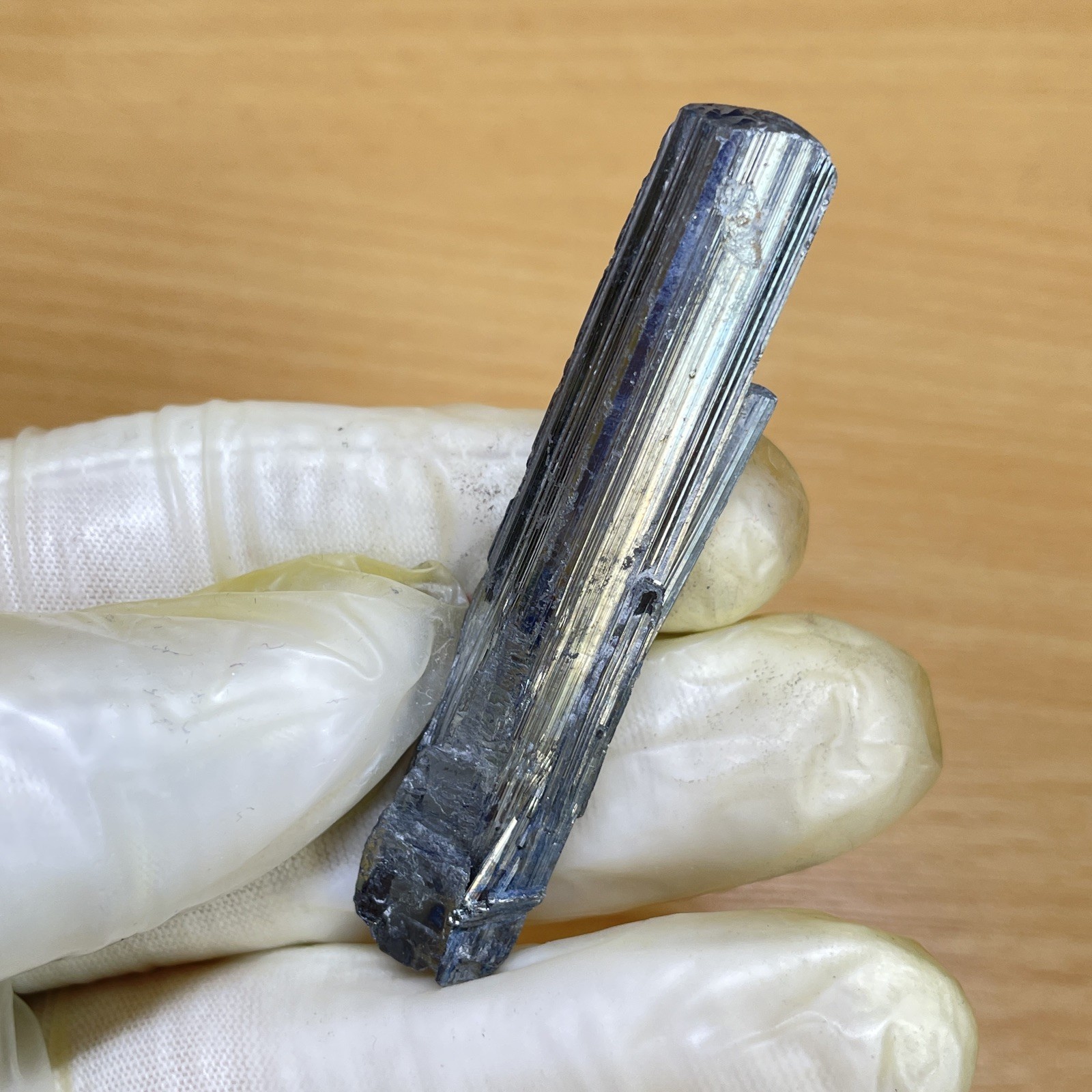 18g (6cm Length) Stibnite Crystal Mined In Jiangxi China