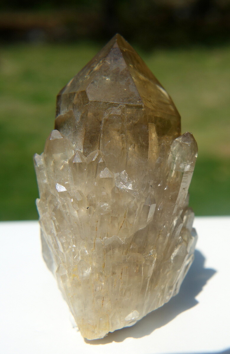 Kundalini Citrine Elestial Crystal Lightbrary Lwena Deposit DRC