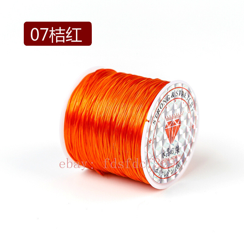 Crystal String Elastic Thread Beading Bracelet Cord Size 0.8mm 35 meters