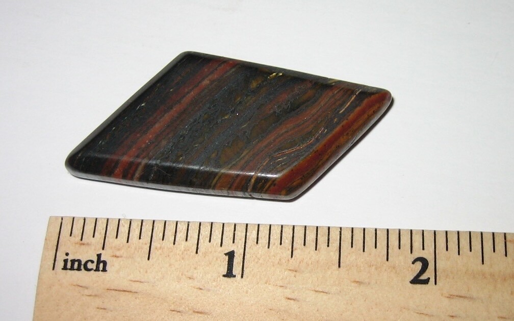1.6″ TUMBLED POLISHED NATURAL TIGER IRON STONE MINERAL FROM AUSTRALIA ~ 12g *10