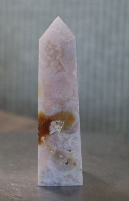PINK AMETHYST POINT (4-SIDED) 3.08 INCHES TALL/ 54.7 GRAMS