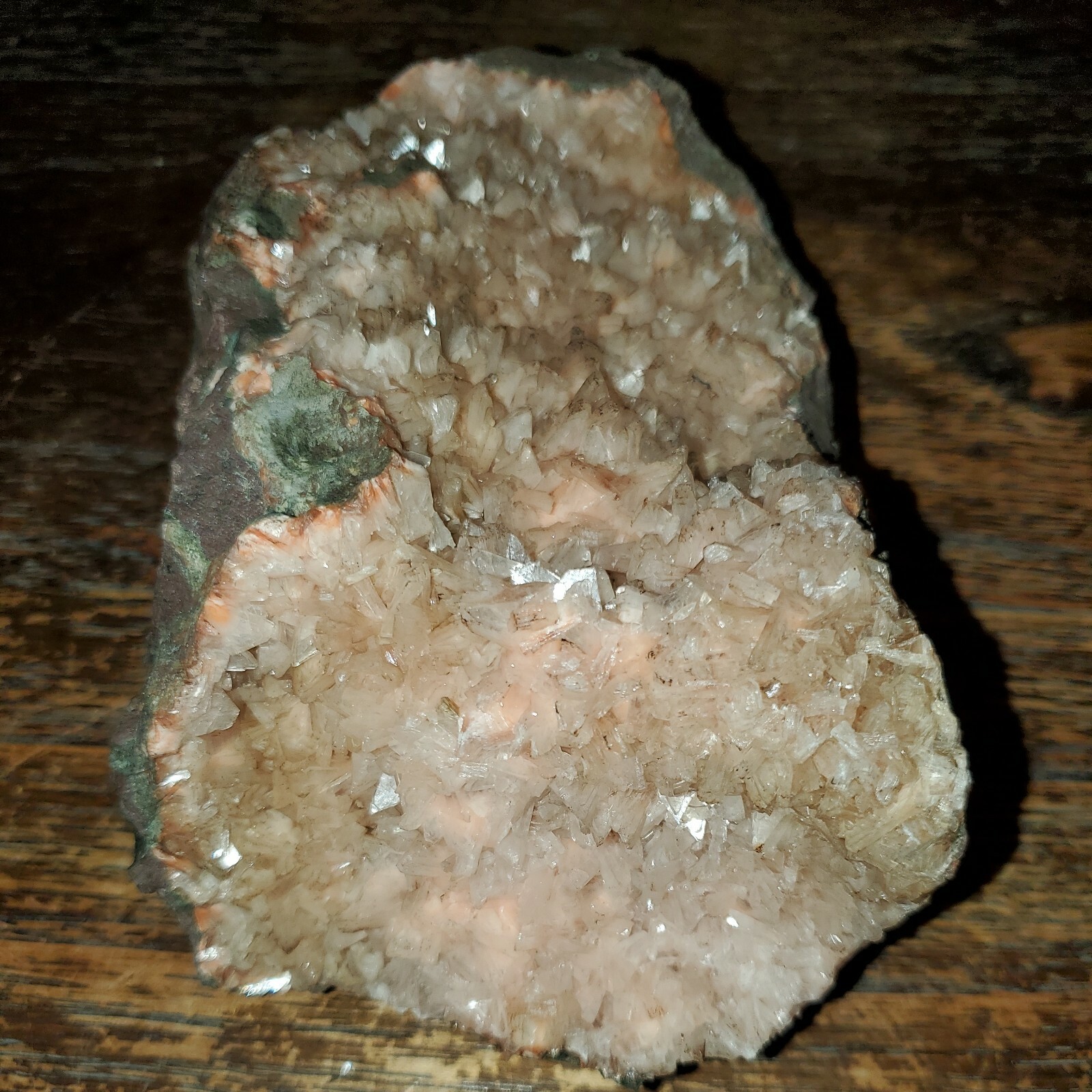 Heulandite Apophylite Stilbite Specimen Approx 1lb 12.8oz, 5in x 3.5in x 2.5in