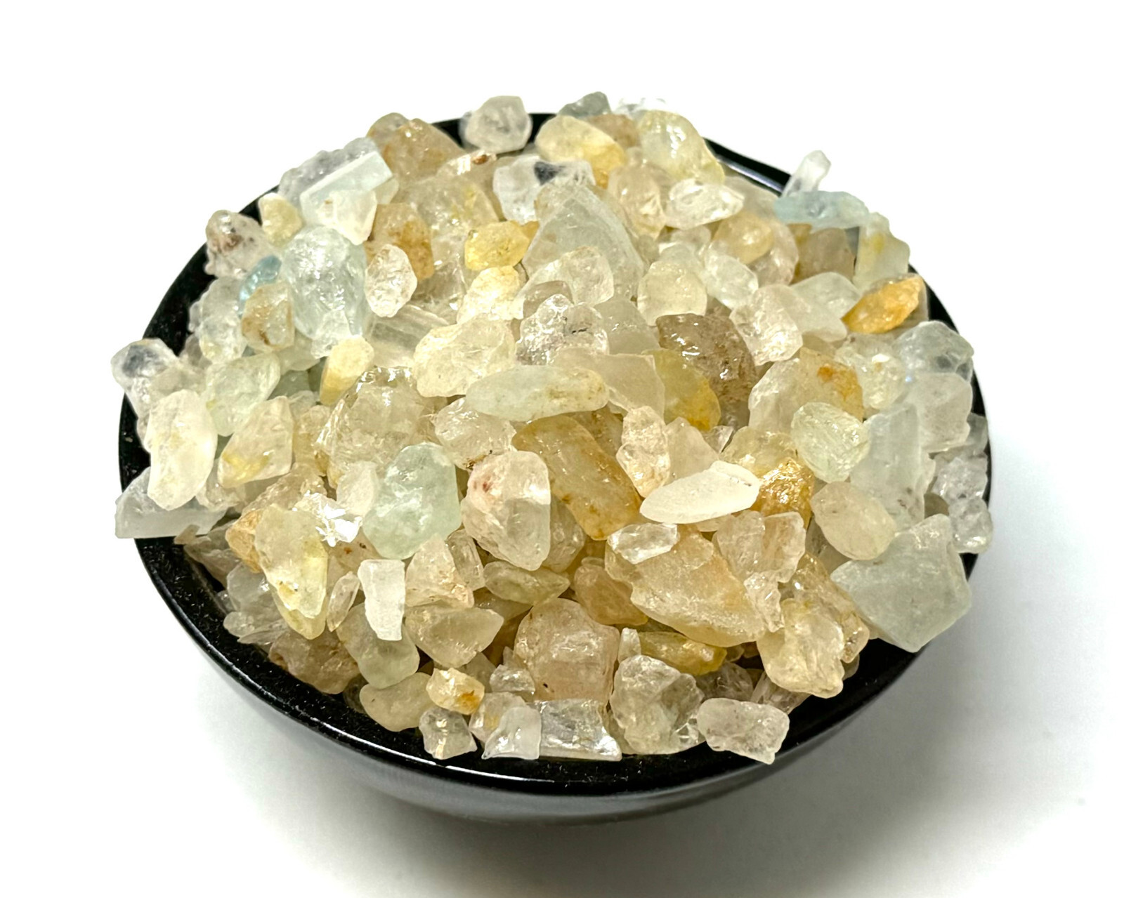 Natural Topaz Chips Crystal Collection 1/2 lb Box Lot (Rough Topaz, 8 oz)