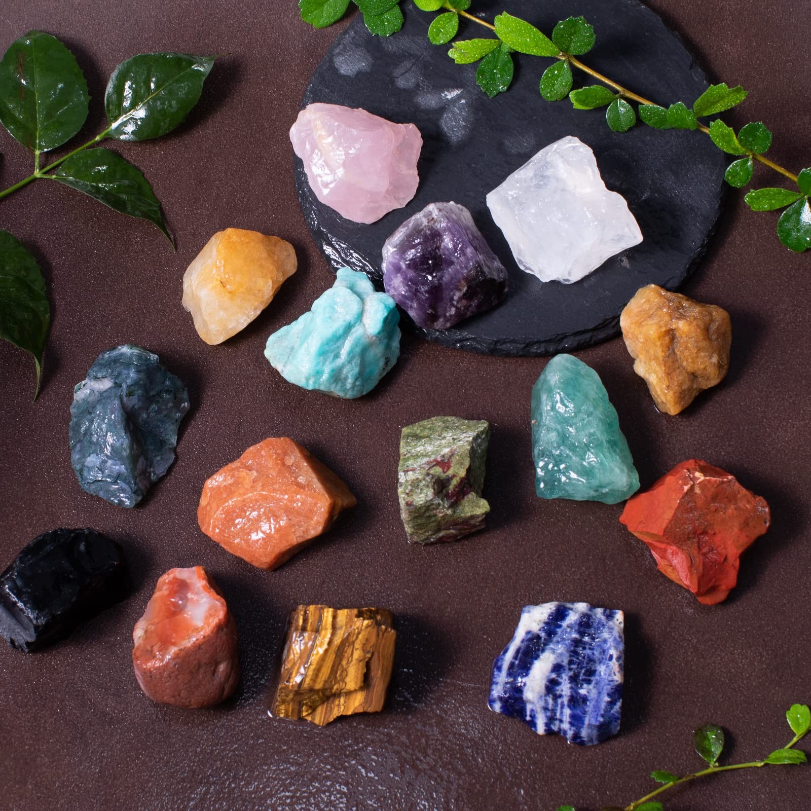 Bulk Rough Madagascar Stones 3 lbs Natural Raw Crystals for Tumbling &