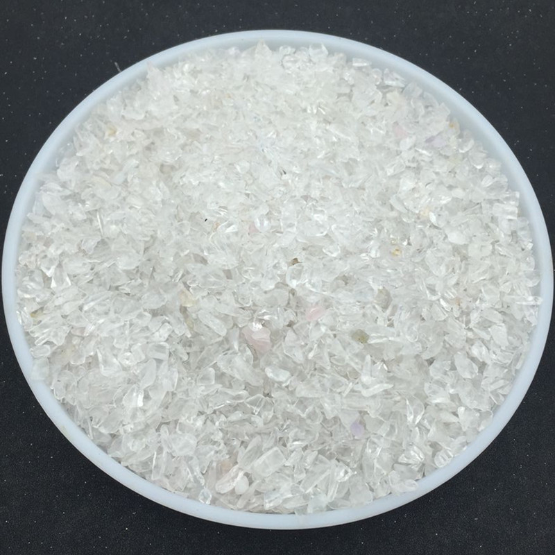 150g Natural Transparent Quartz Crystal Mini Stone Chips Rock Polished Healing