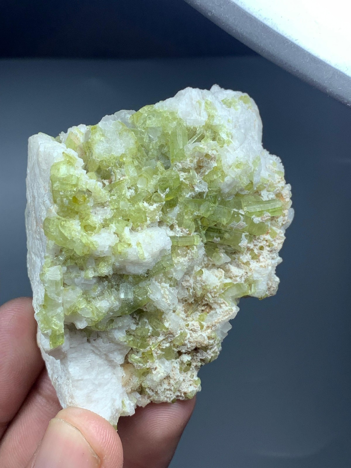 561 Cts Top Quality Tourmaline Crystal Bunch With Specimen from Afghanistan