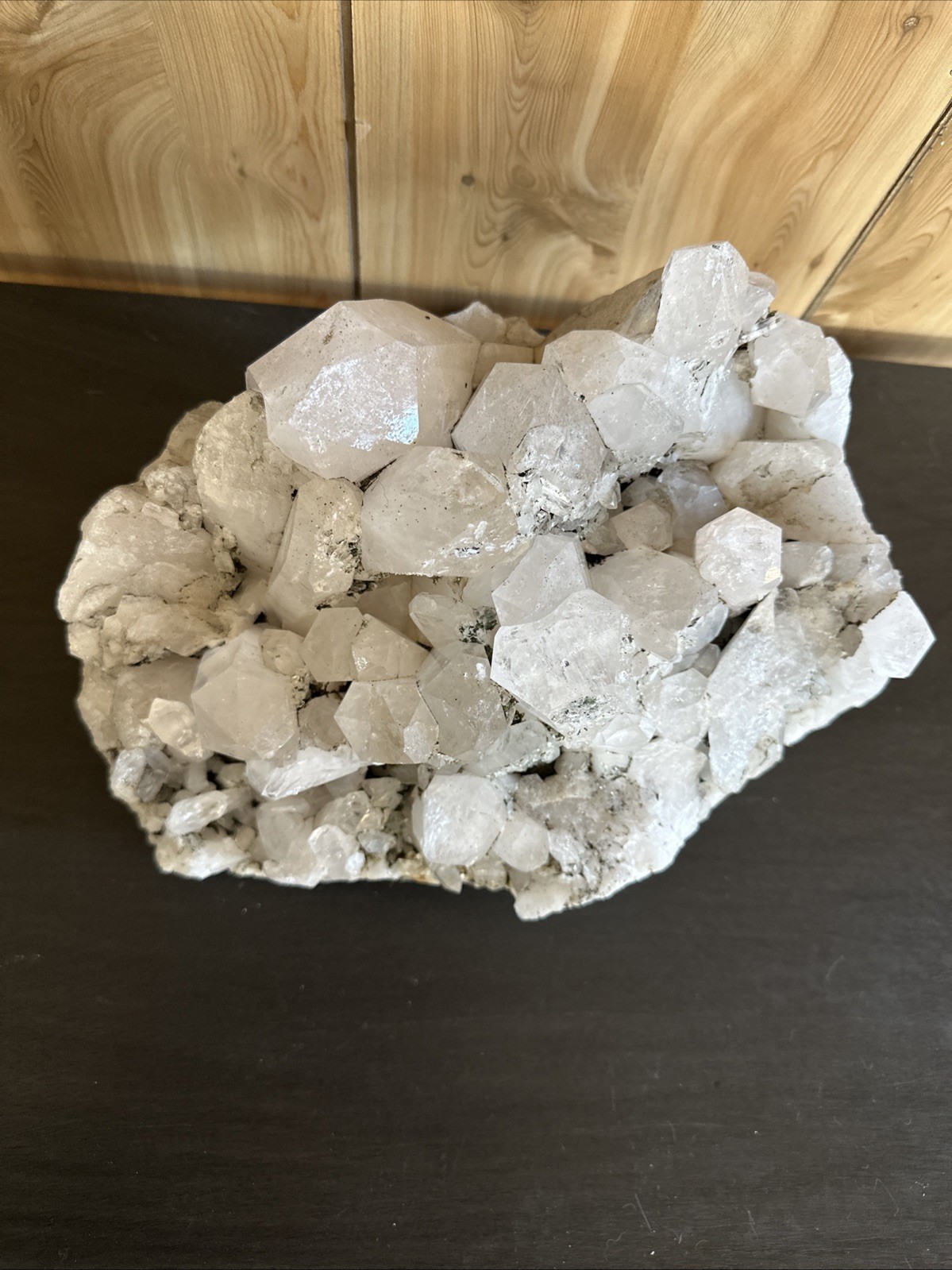XL Clear Crystal Quartz Specimen, Multiple Points, 16+ Pounds!