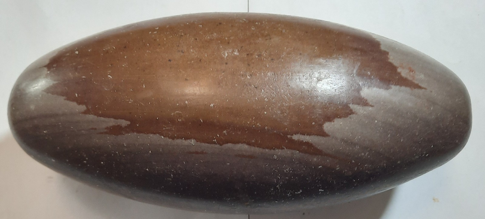 Shiva Lingam Stone Narmada River Tumbled 4lbs 9oz 7.75″ Long X 3.50″ High (8)