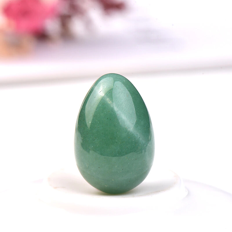 Natural Healing Crystal Egg Jade Stone Women Pelvic & Vaginal Health Care Crafts