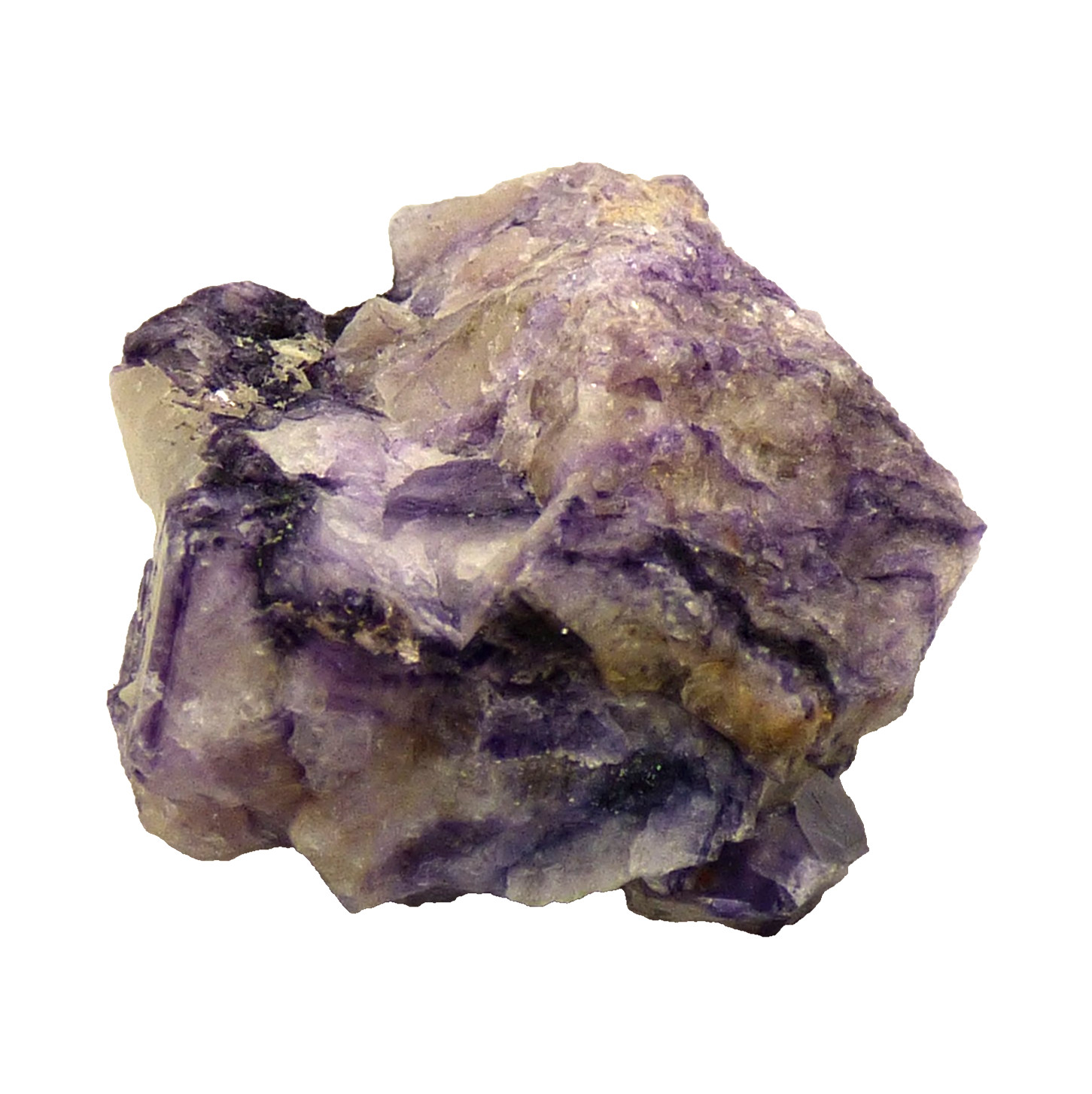Blue John Fluorite Crystal Specimen Derbyshire UK 20g 30mm Unpolished