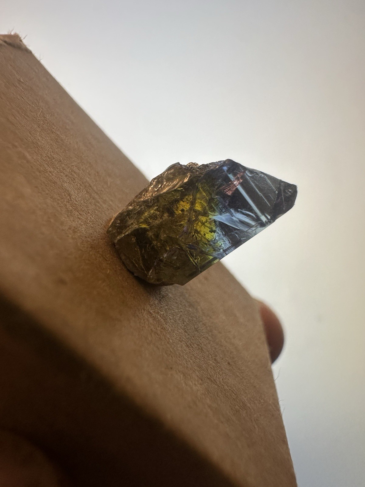 17.5Ct Gem Bi Color Tanzanite With Insane Pleochroism!