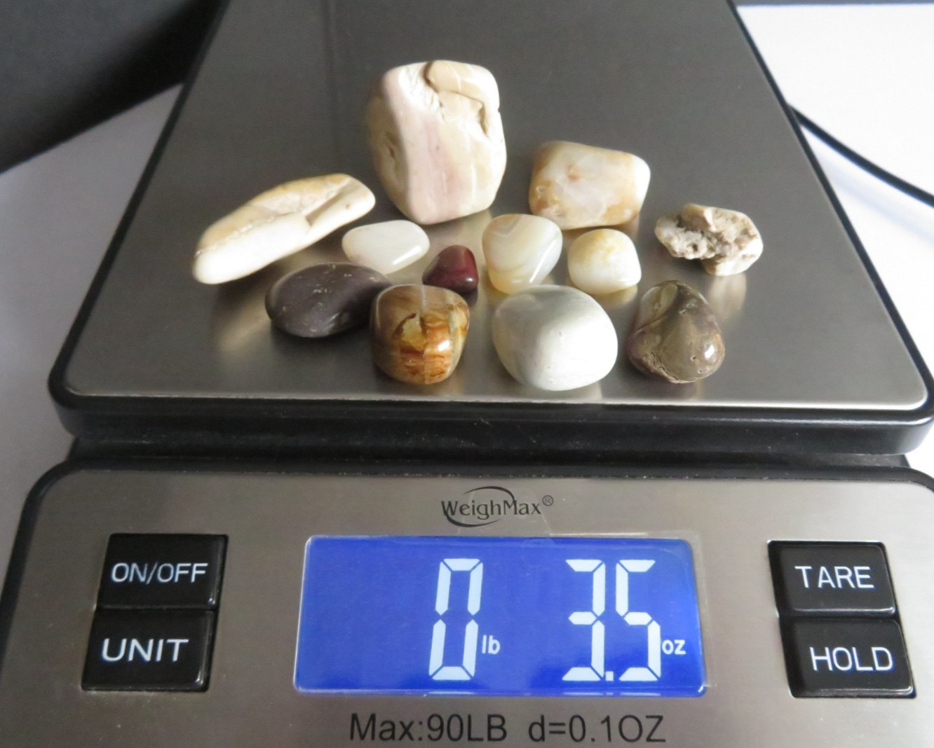 ANCIENT River Rock *VIDEO* Formations 3.5 oz Wyoming Precambrian Rock / Stones