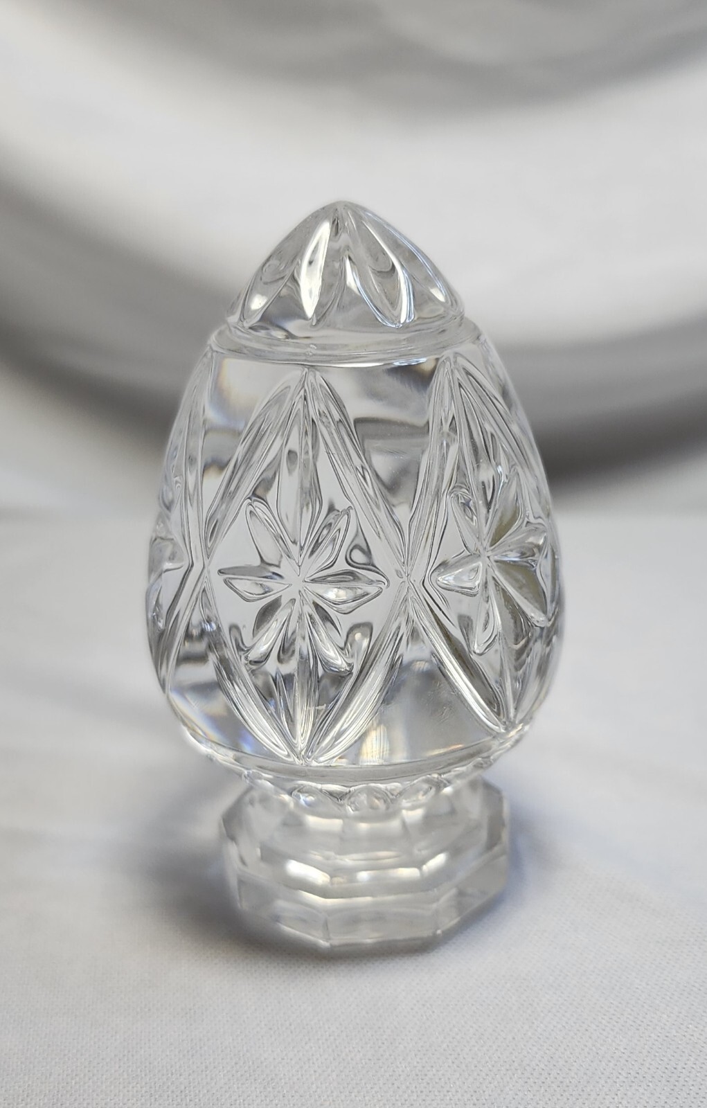 Bleikristall German Crystal Egg, 24% Lead Crystal