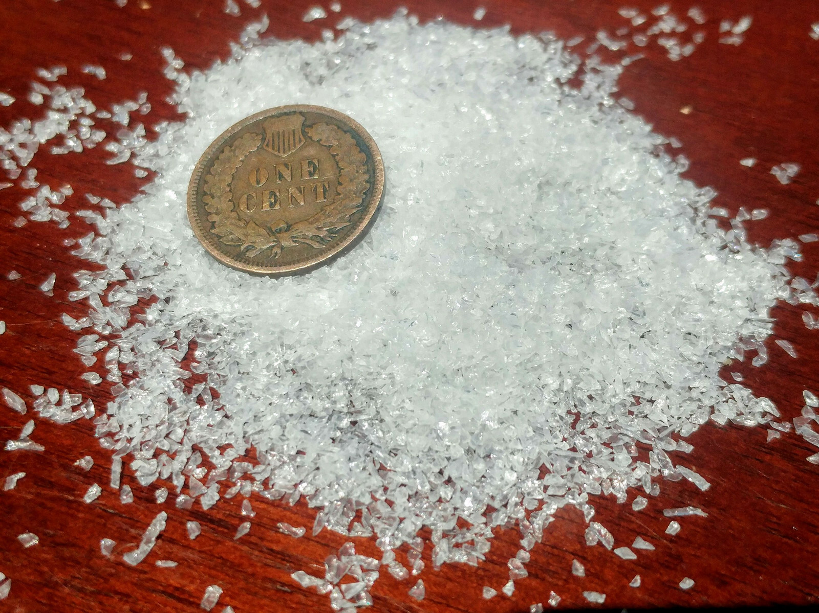 Clear Quartz – Small Granules – Fine Crystal Sand – 100% Natural Brazilian Stone