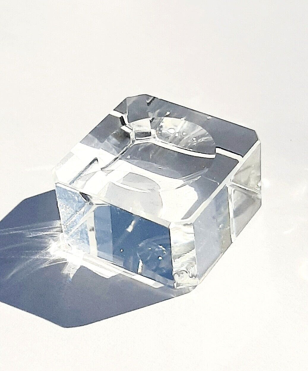 USA Seller – Clear Crystal Display Stand Base For Crystal Ball 100mm-110mm