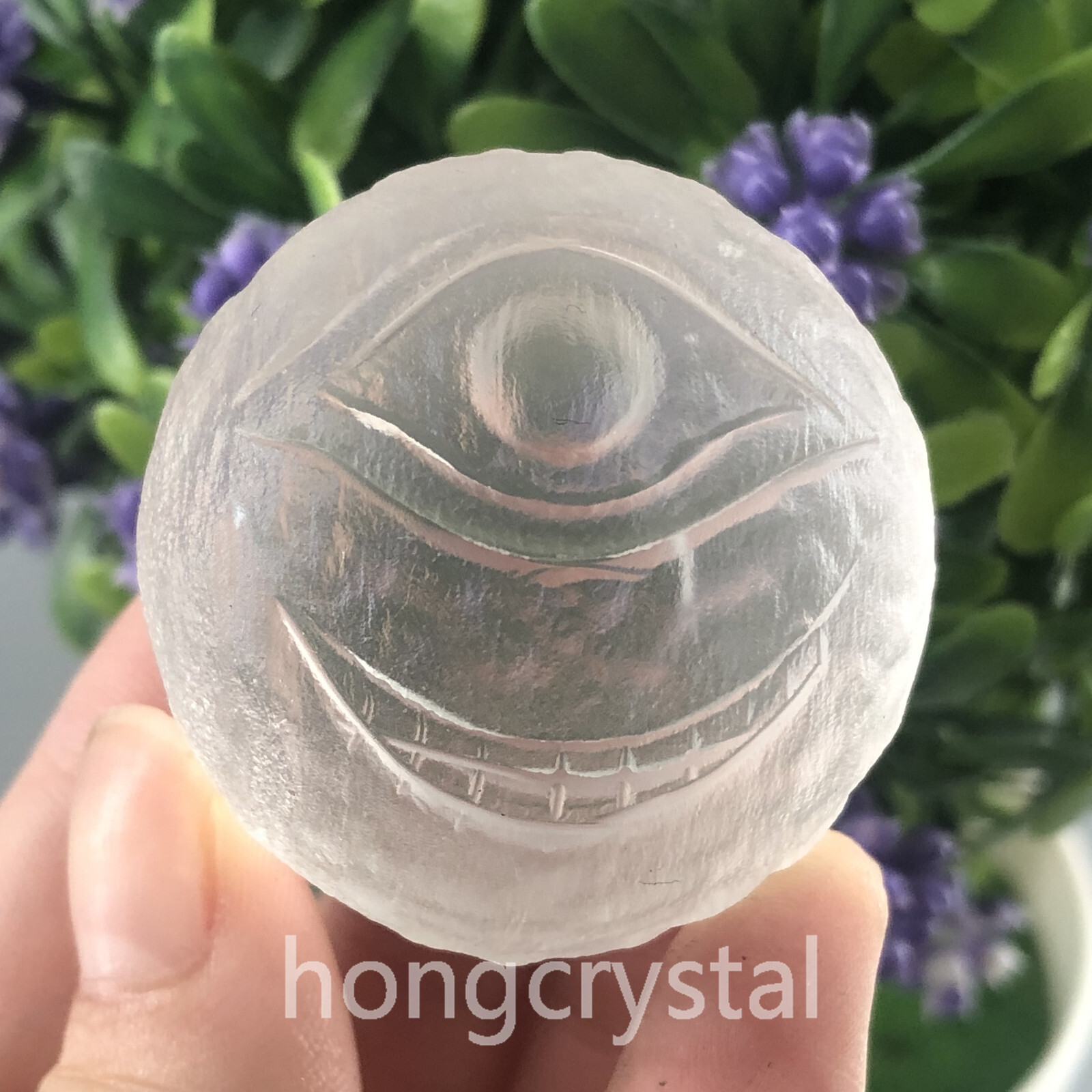 2” Smelting quartz sphere Crystal ball Eye Reiki Healing 40mm 1PC