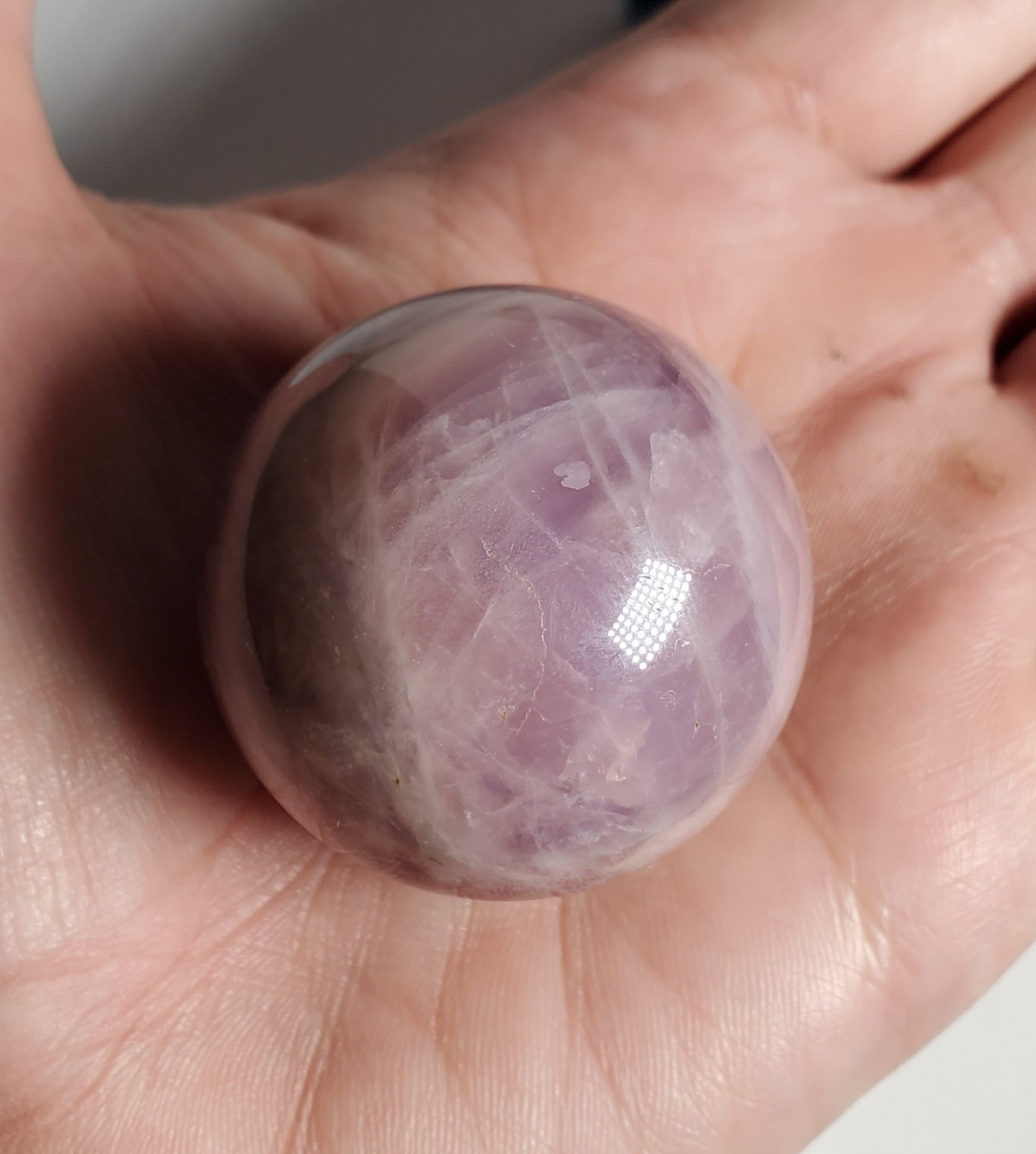 3pc Small Crystal Sphere W/stands Bundle